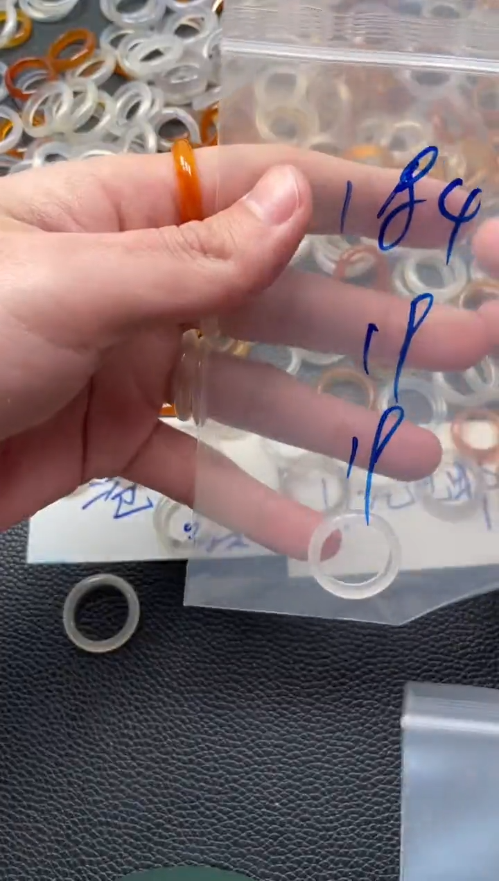 【闪购商品】玛瑙/玉髓戒指未镶嵌184