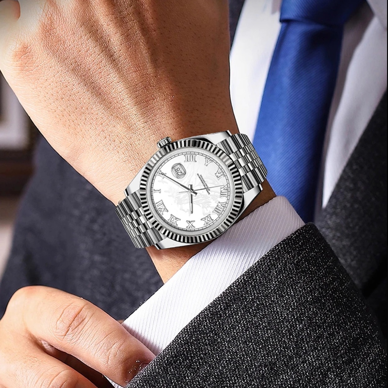 【专柜正品】男士手表男时尚防水夜光简约潮流腕表G33