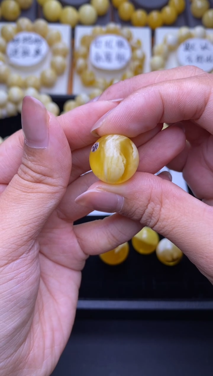 裸石琥珀未镶嵌大小姐珠宝19