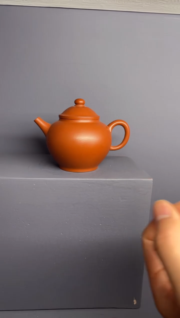 【闪购商品】紫砂茶壶朱泥 巨轮珠  孤品