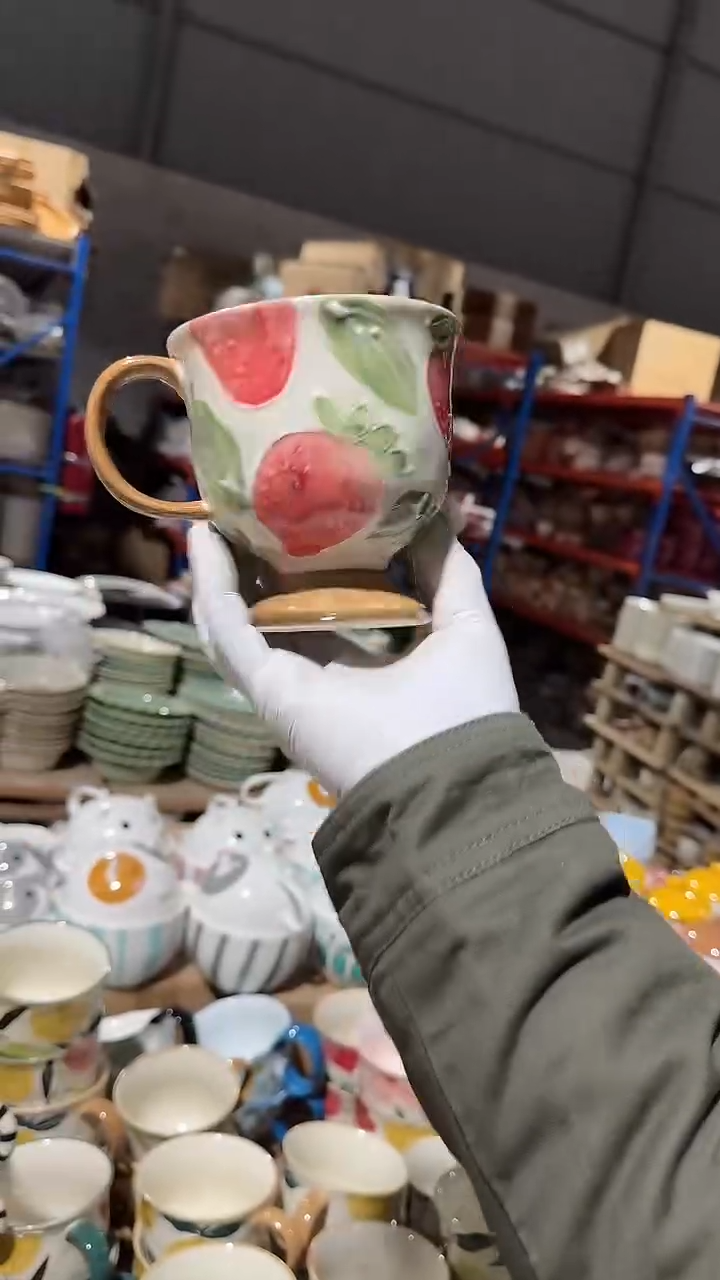 陶瓷高脚杯微瑕 凑满20元包邮