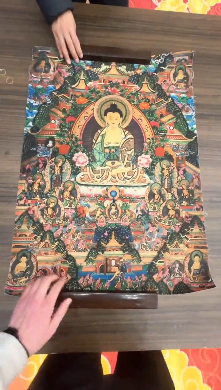 卷轴画唐卡16049