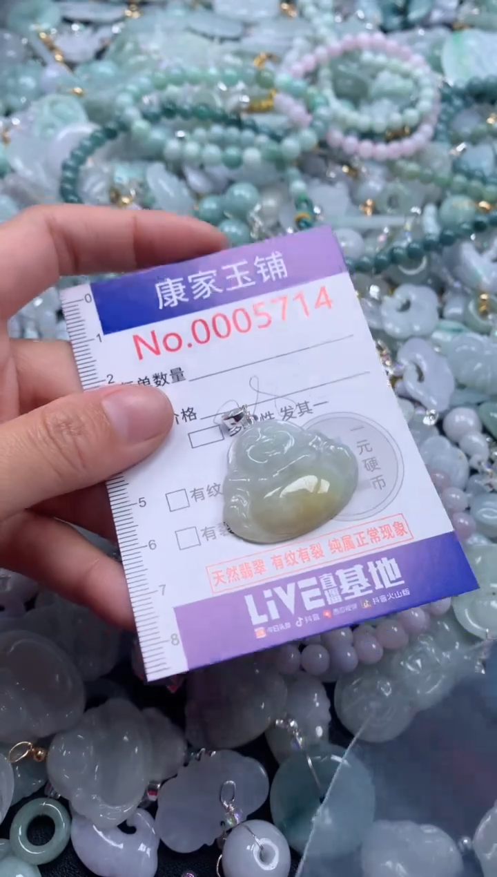 颈饰未镶嵌翡翠5714