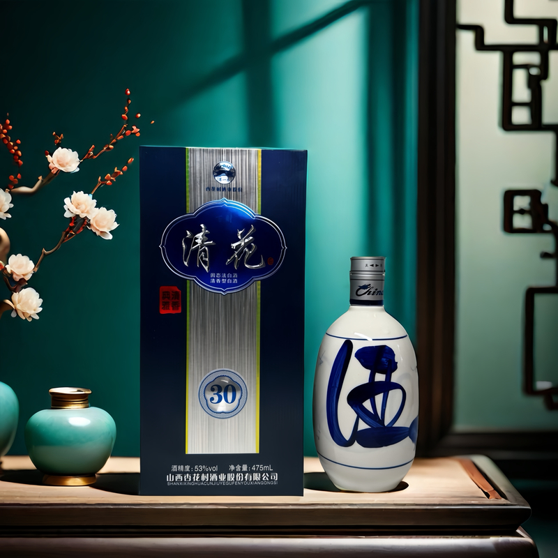 第一园【清花30】清香型53度白酒礼盒装475ml53%Vol475ml