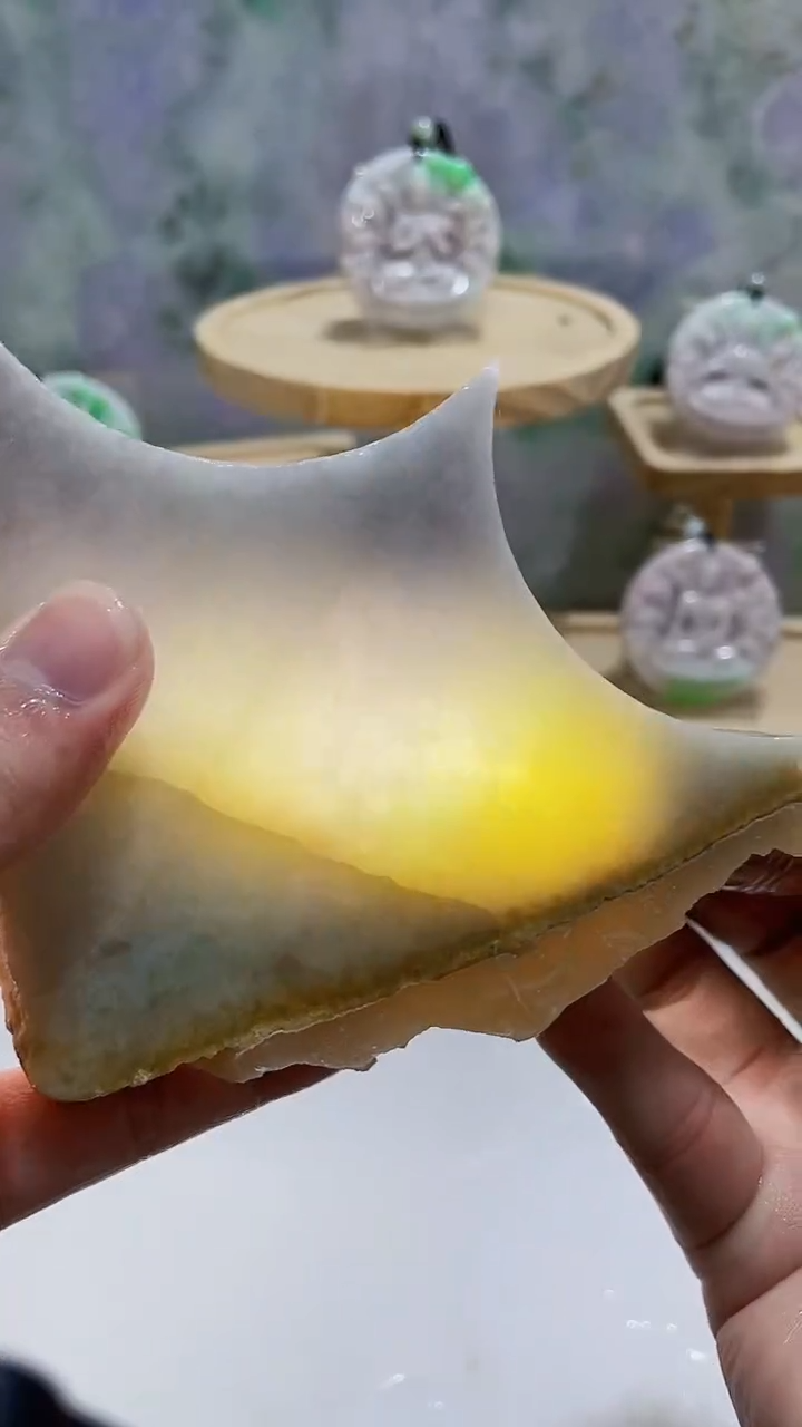 【闪购商品】翡翠颈饰未镶嵌0黄0翡翠珠宝421