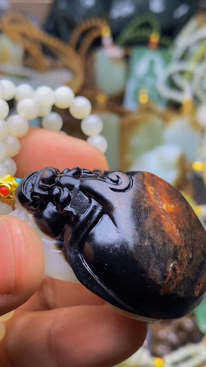 未镶嵌和田玉挂件1