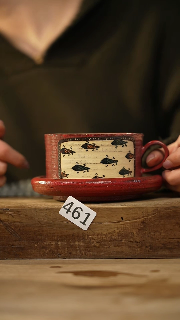 【闪购商品】瓷片福利~好多鱼系列~设计师款