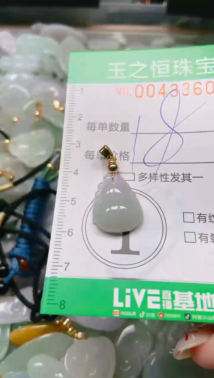 【闪购商品】翡翠颈饰未镶嵌闪购0043360