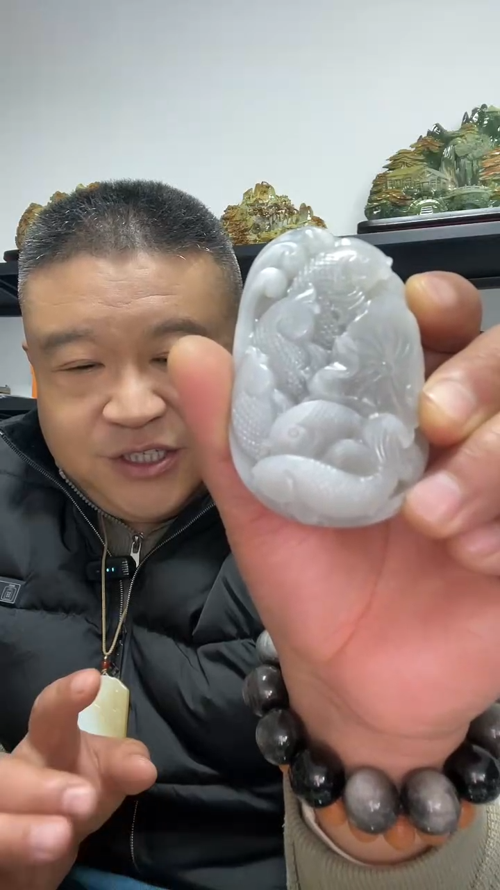 未镶嵌和田玉把件金玉满堂手把件