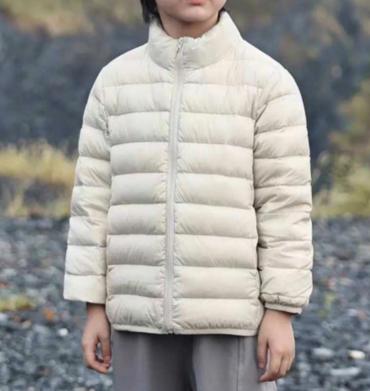 QY【飞雪】秋冬新款爆款童趣风舒适保暖羽毛棉服X401420389FT