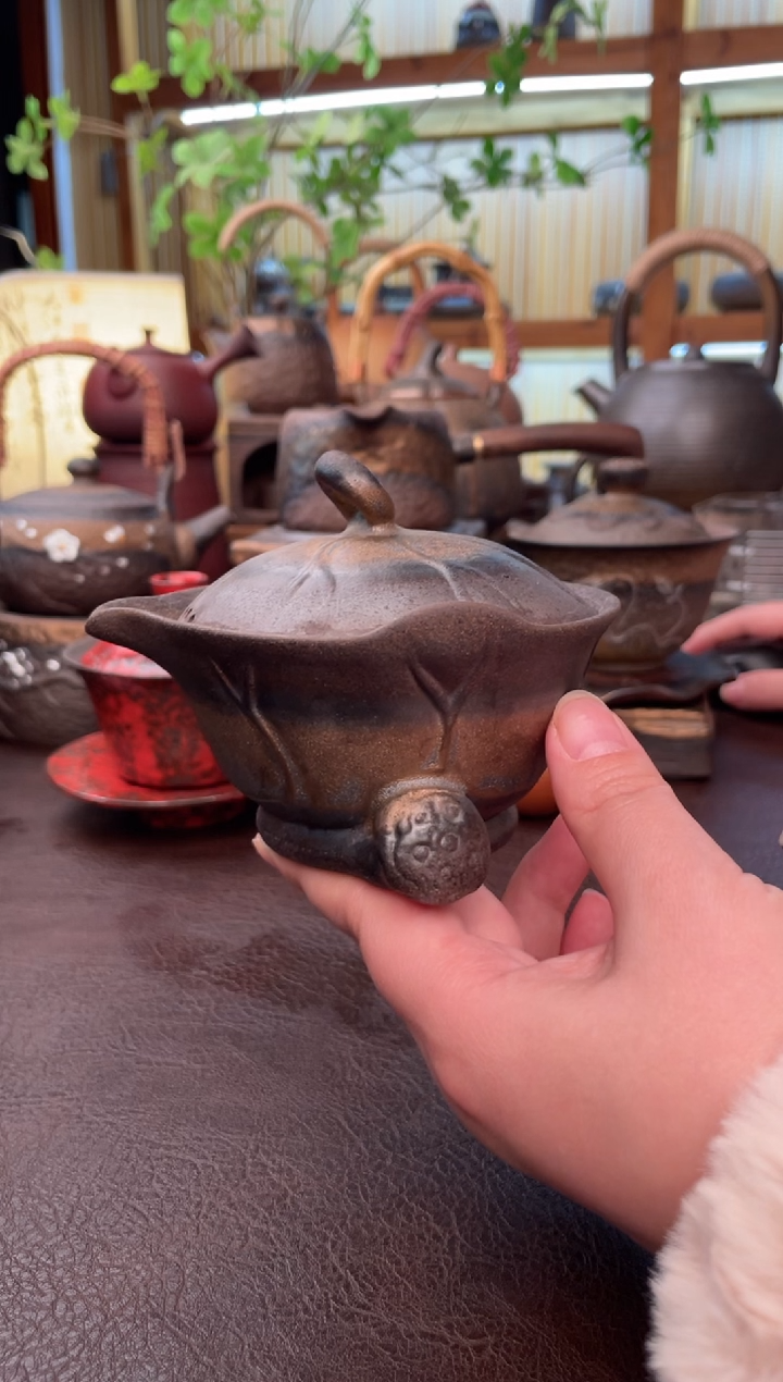 【闪购商品】瓷片瓷野粗陶茶具