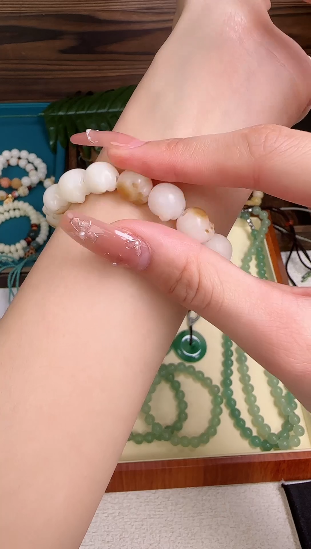 【闪购商品】白玉菩提手串猫爪