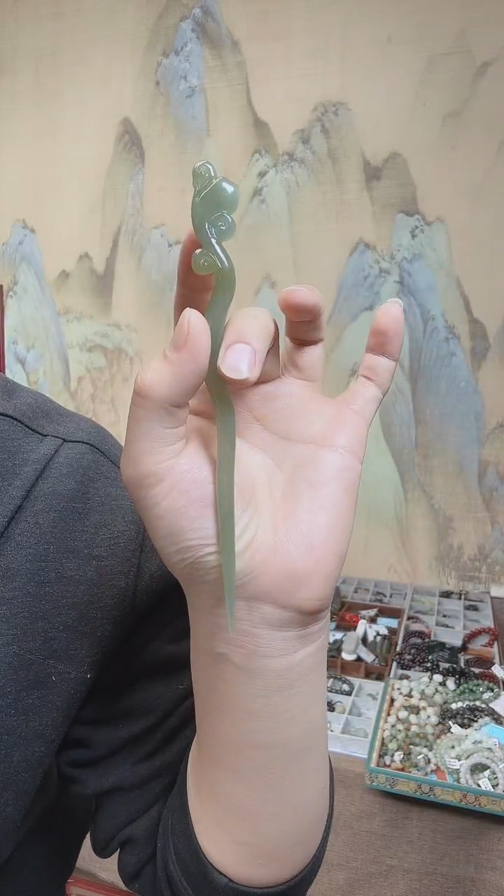 【闪购商品】和田玉发簪未镶嵌.