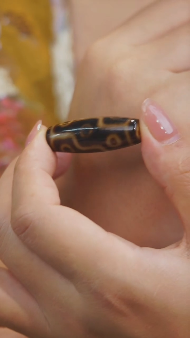 玛瑙/玉髓单珠未镶嵌多样性发其一