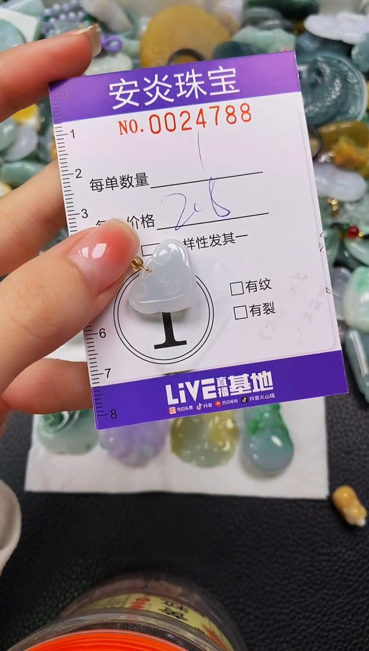 颈饰未镶嵌翡翠闪购0024788