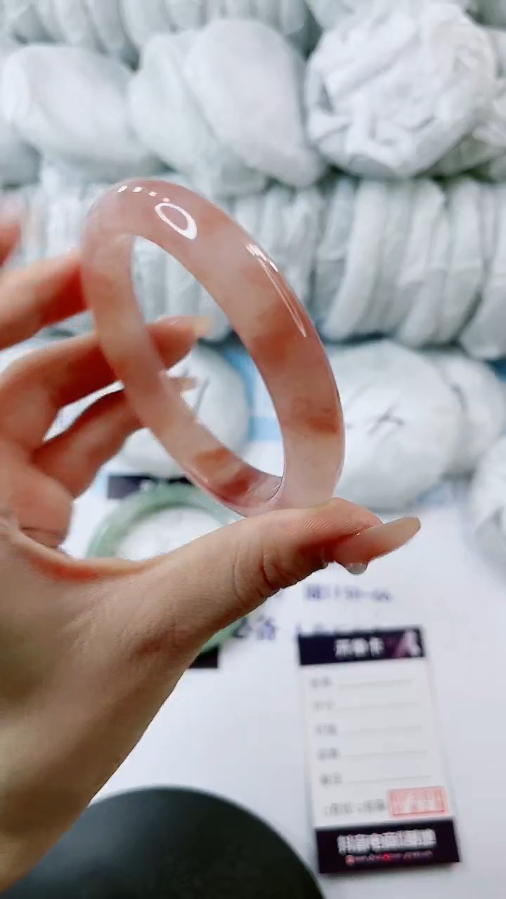 【闪购商品】石英质玉手镯未镶嵌0246660037-63多样性发货