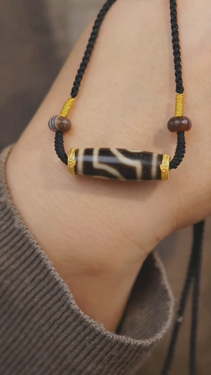 【闪购商品】玛瑙/玉髓项链18K金镶嵌多样性发其一