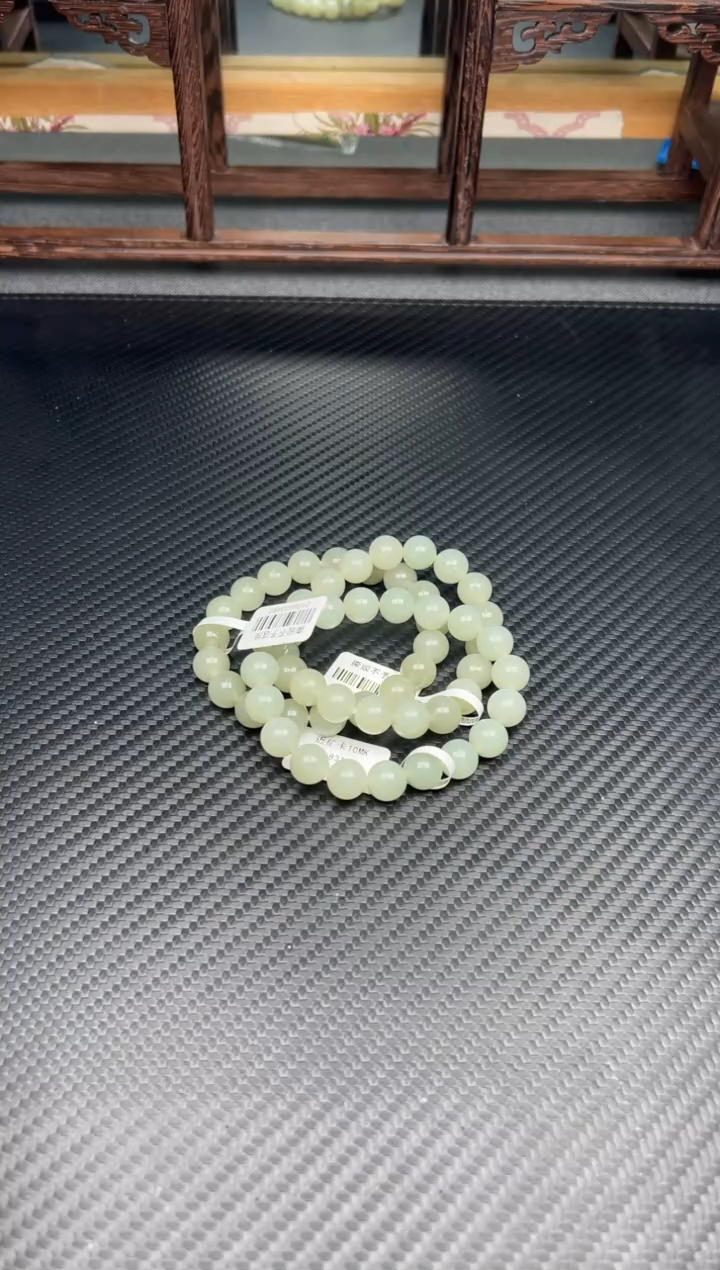未镶嵌手链和田玉且末微色差近矿卡10多样性发货拍一发一MK