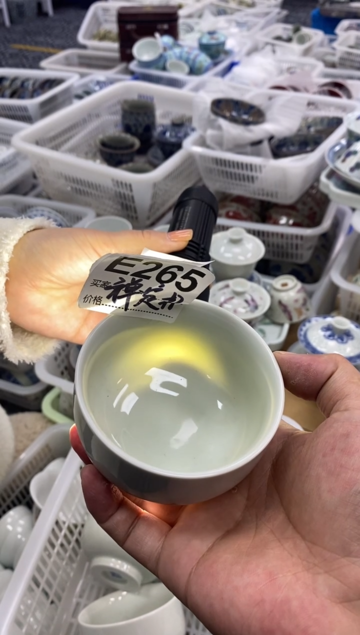 摆件陶景德陶瓷茶具容量约100