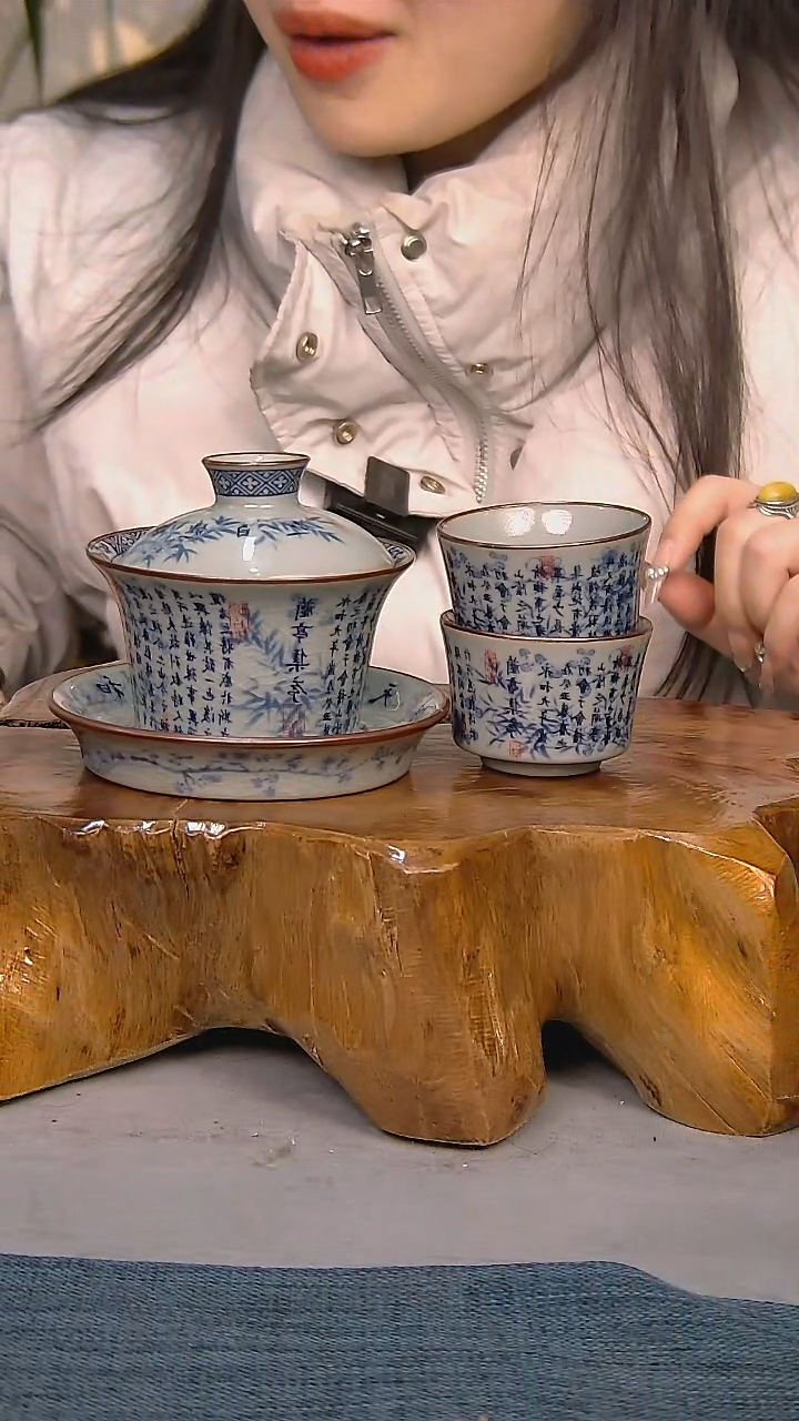 【闪购商品】3件套陶瓷茶具家用简装系列 