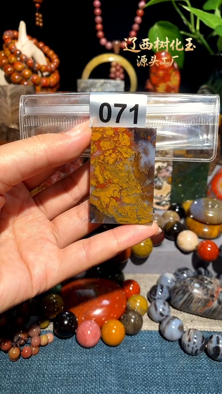 未镶嵌-硅化玉天然北票硅化玉吊坠