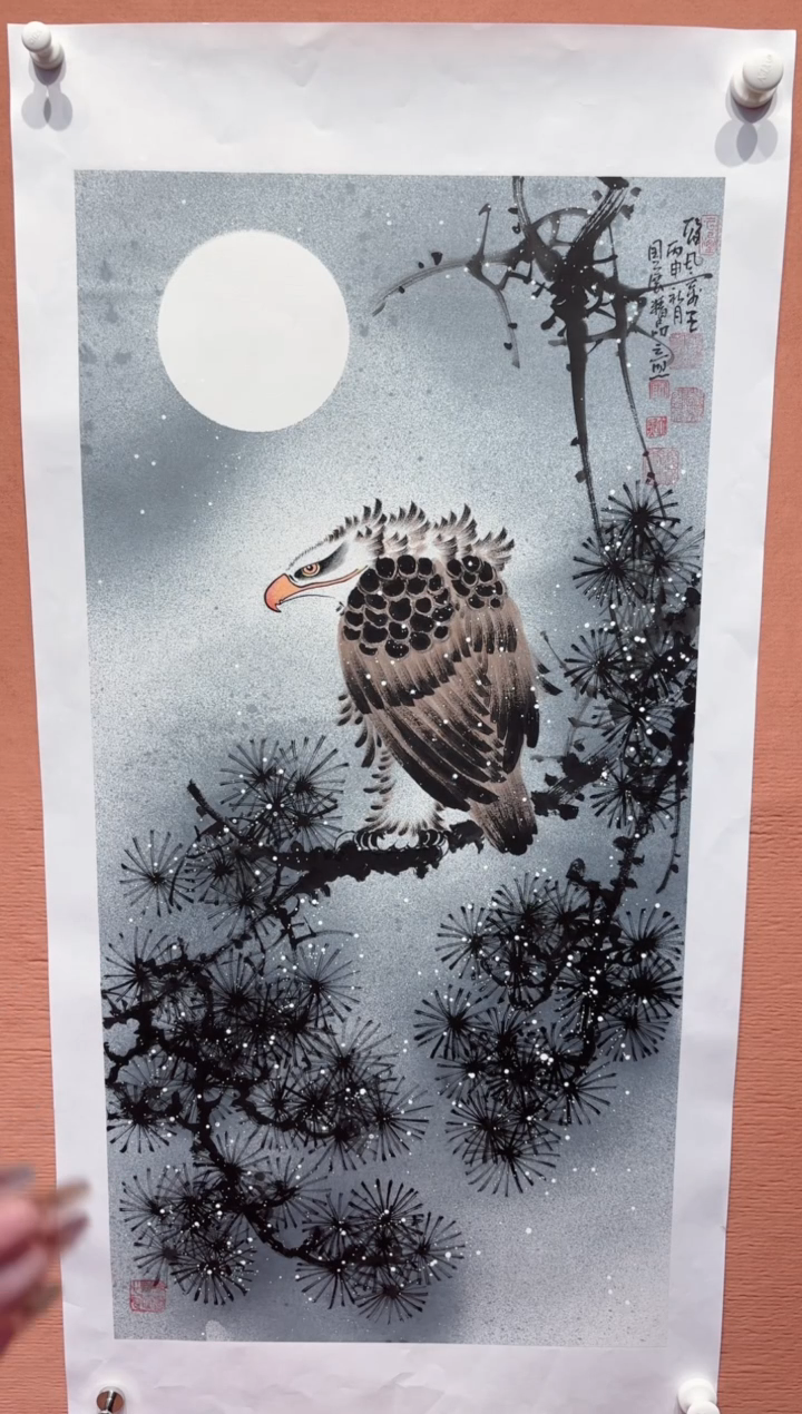 国画师立照老师国画作品
