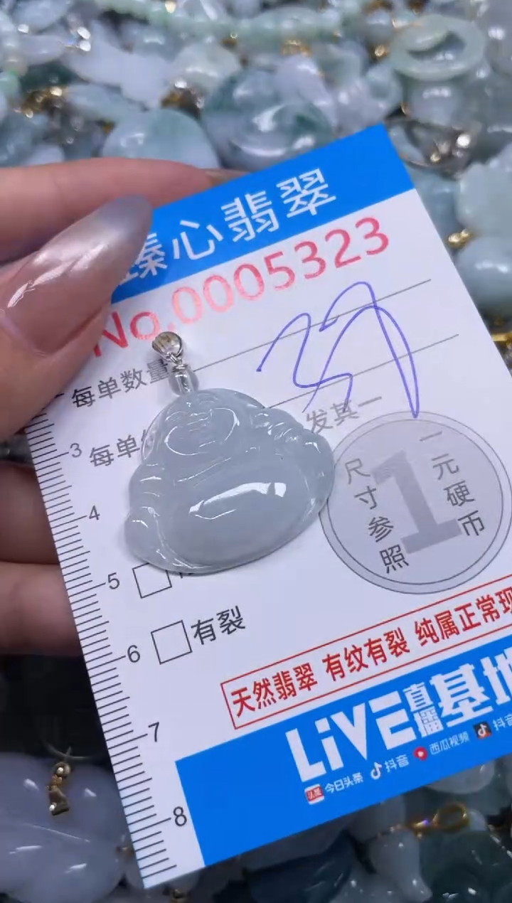 颈饰未镶嵌翡翠5323