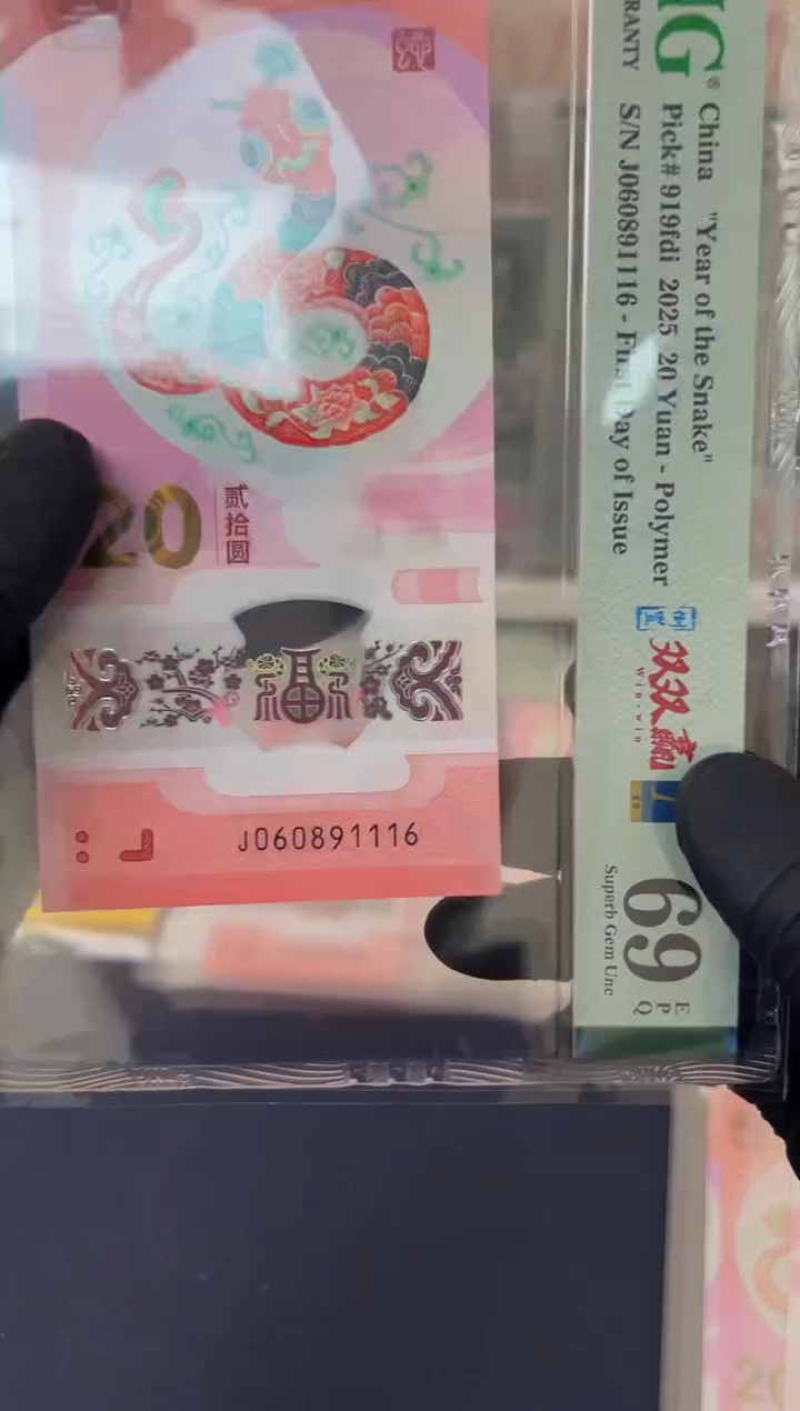 【闪购商品】塑料蛇钞倒置J060891116-PMG69