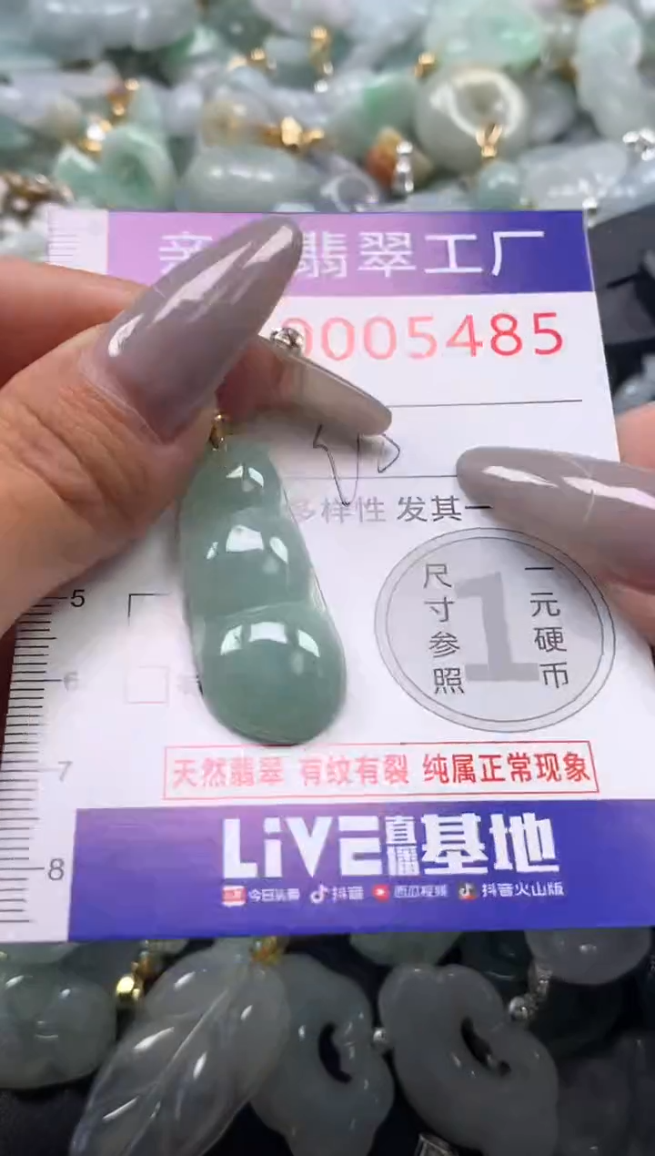 颈饰未镶嵌翡翠5485