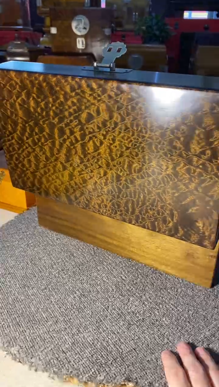 【闪购商品】金丝楠木艺阴沉首饰盒F27