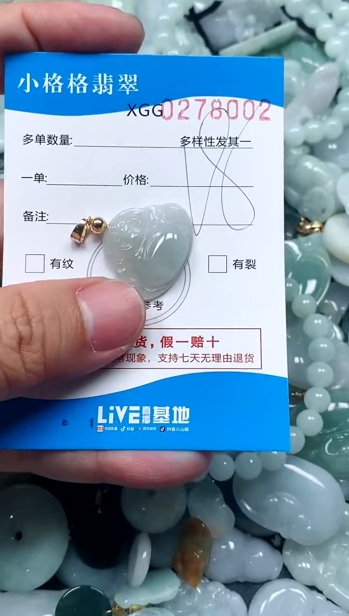 翡翠未镶嵌颈饰闪购商品0278002