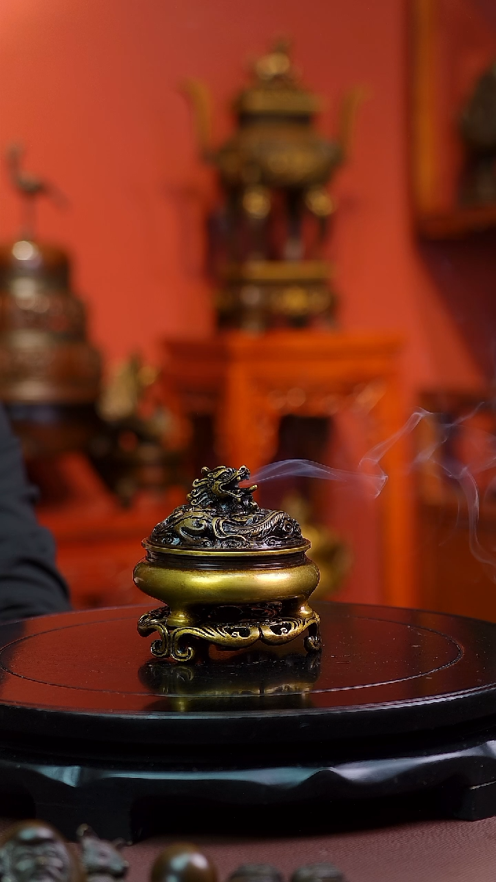 【闪购商品】龙腾四海熏香炉            