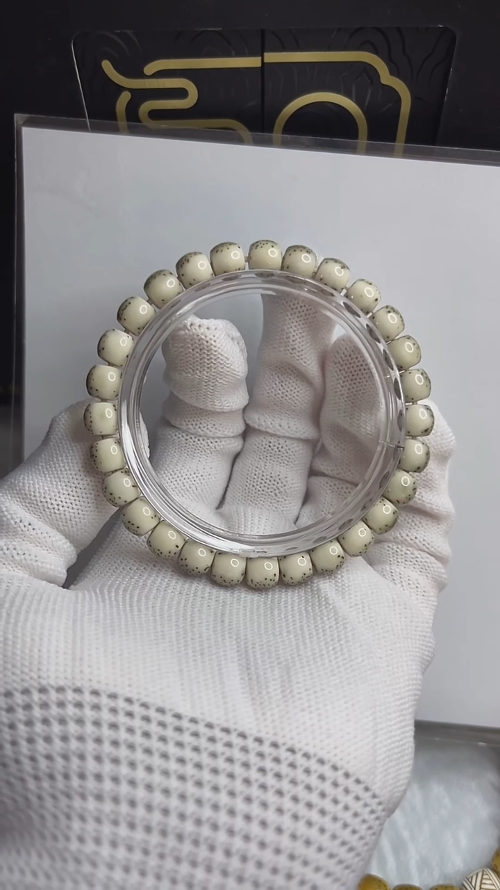 手串星月菩提小驼包8x7自在珠.a627