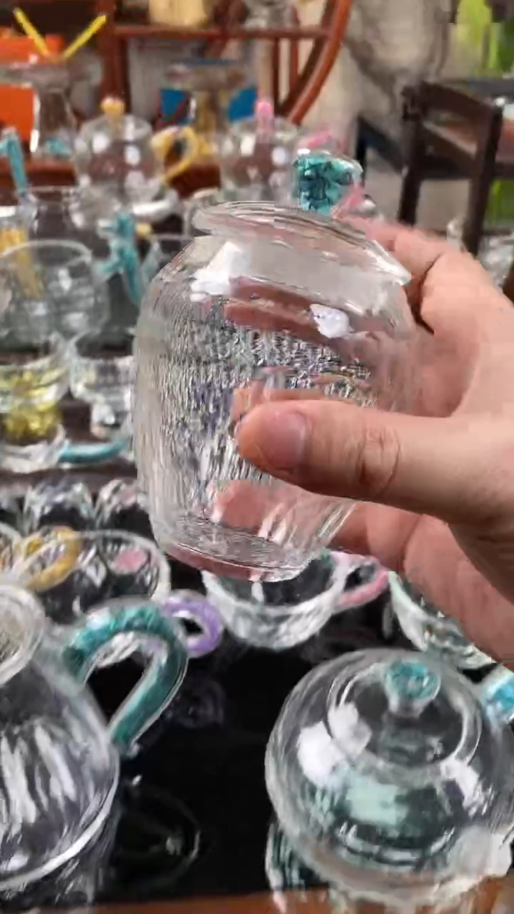 【闪购商品】绿松石高款茶叶罐