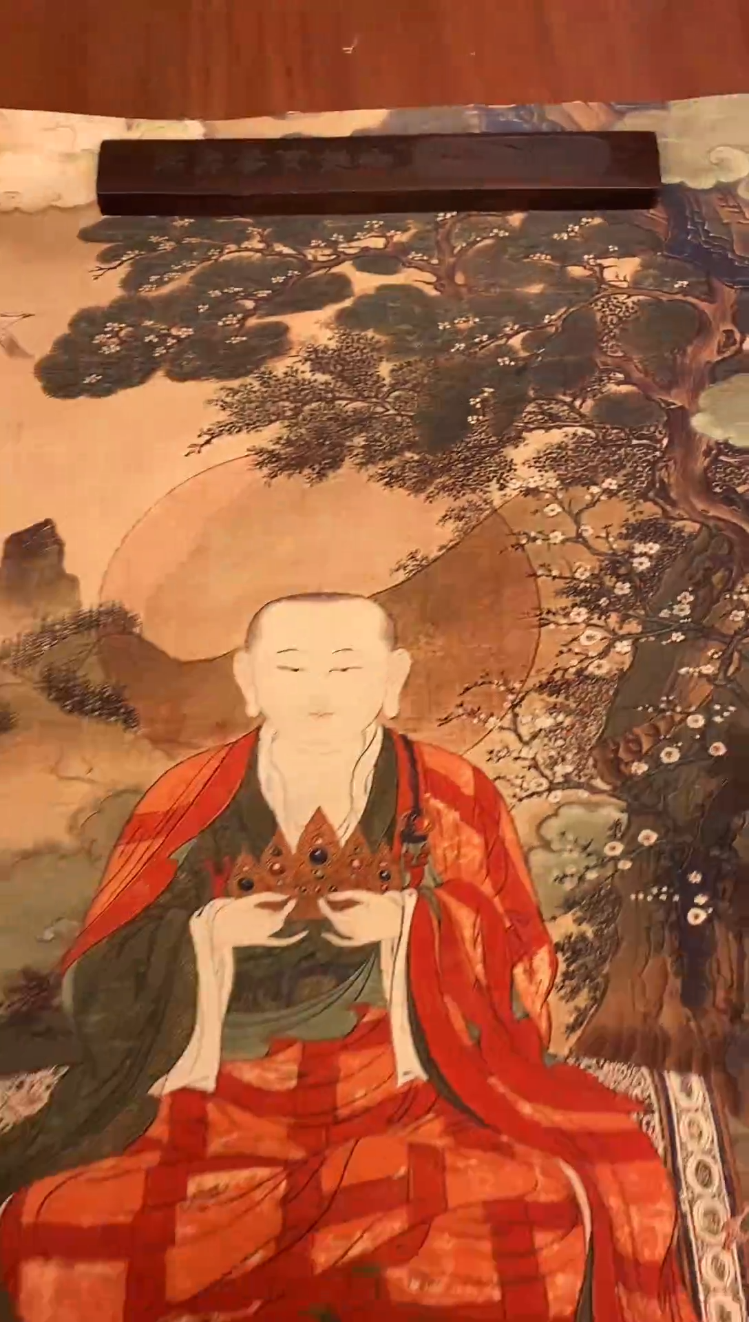 装裱画精美唐卡tk16136