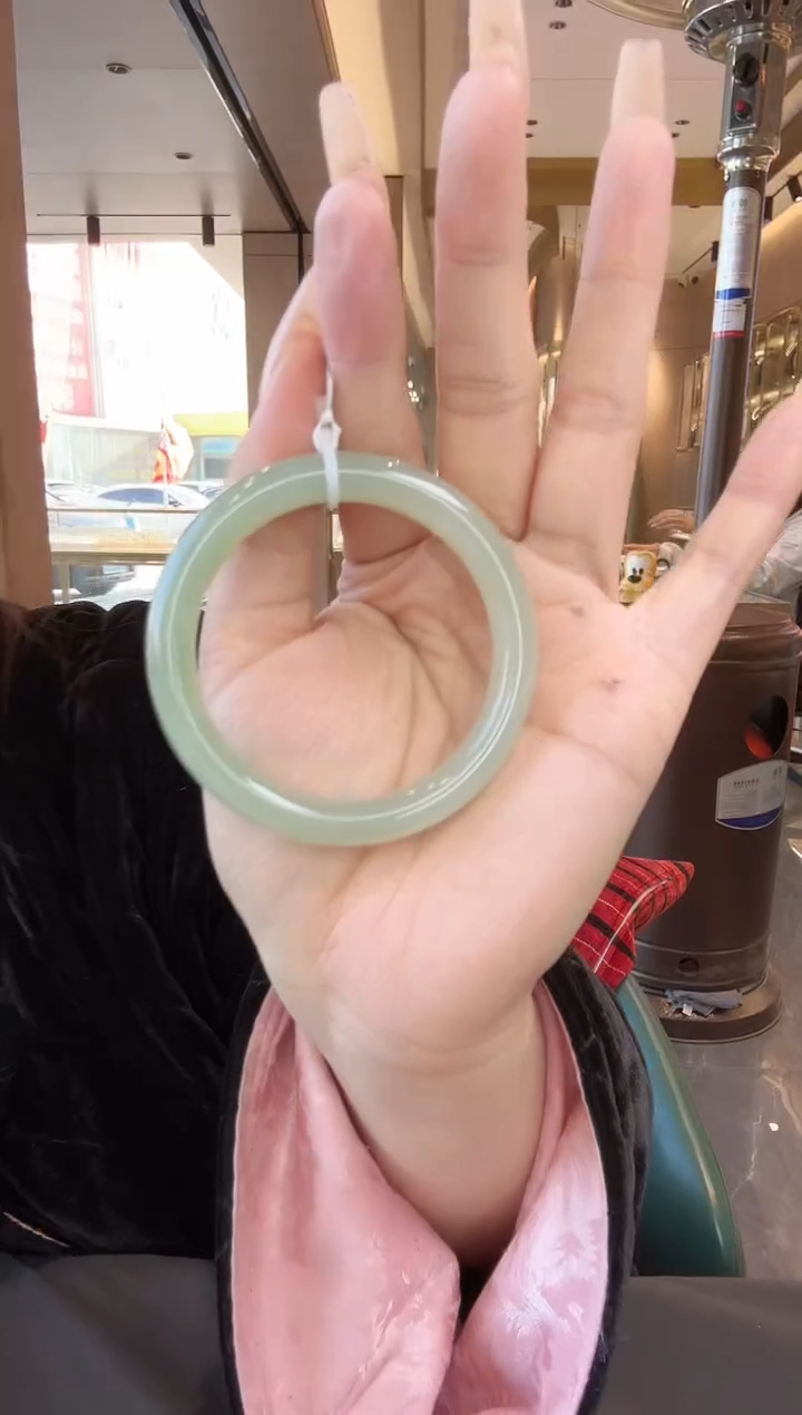 【闪购商品】和田玉未镶嵌手镯温雅镯53