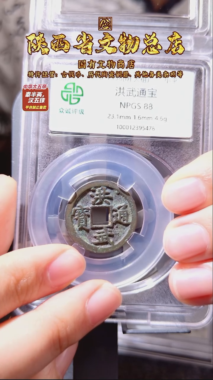 铜洪武通宝/众诚88/5478