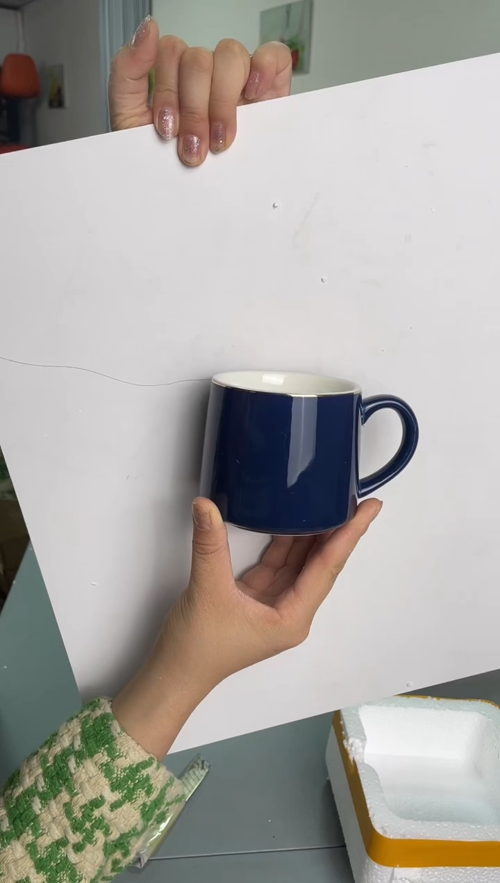 【闪购商品】陶瓷无盖款陶瓷马克杯