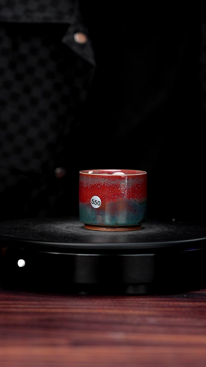 壶瓷550#白露伟一级品原矿钧瓷主人杯