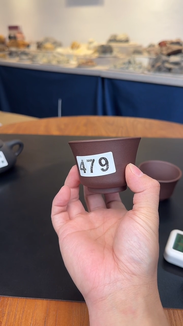 茶壶紫砂479老紫泥杯子