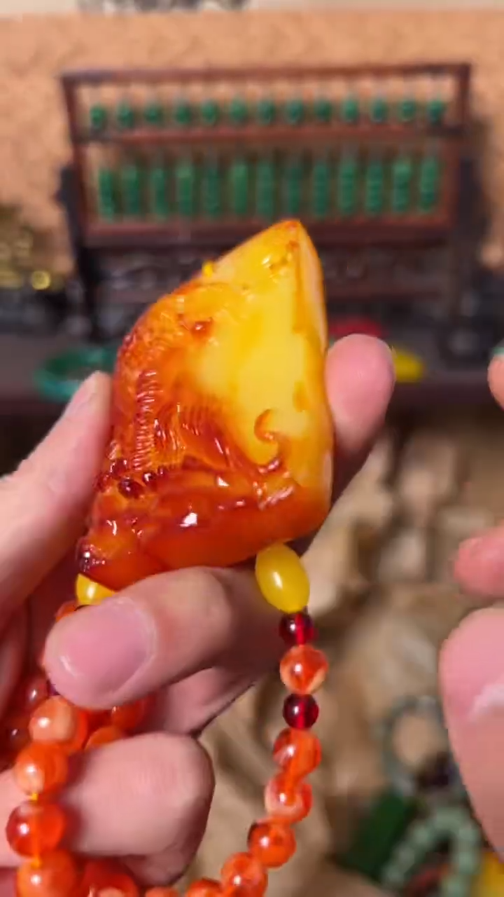 【闪购商品】蜜蜡颈饰未镶嵌好运来直播间专属链接