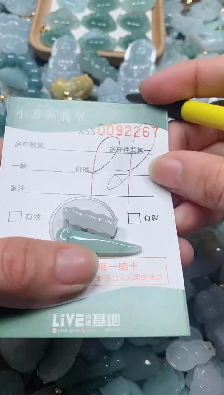 【闪购商品】翡翠颈饰未镶嵌闪购商品0092267