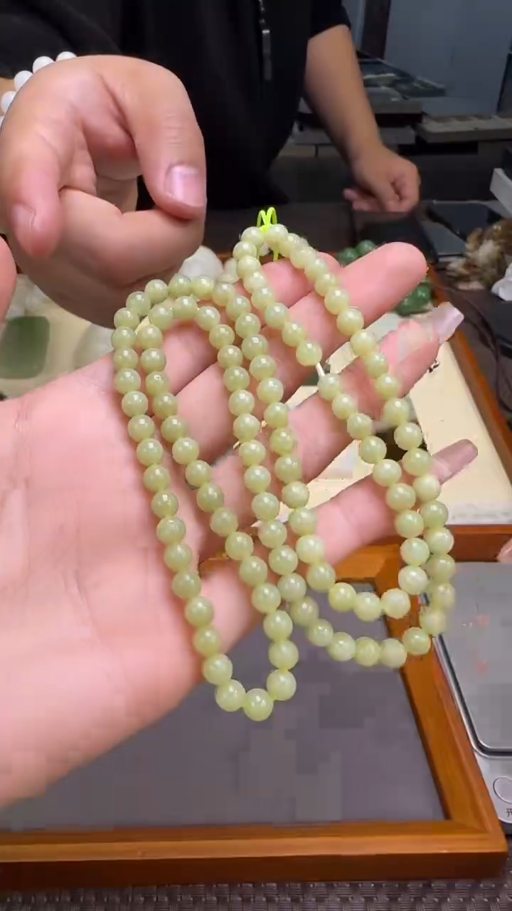 【闪购商品】和田玉珠串未镶嵌珠串