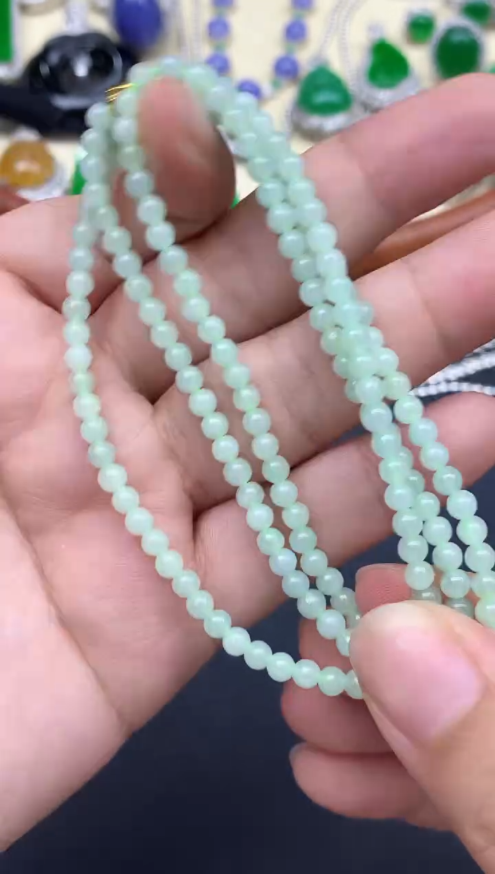 颈饰未镶嵌翡翠209-中国好珍宝