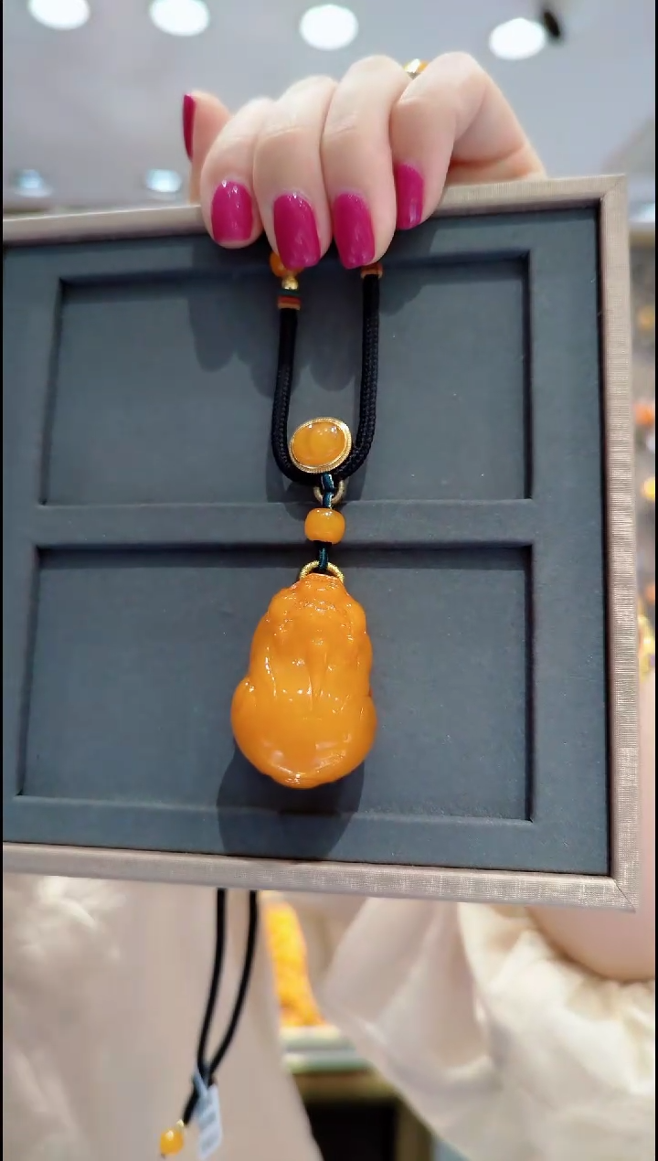 【闪购商品】未镶嵌蜜蜡颈饰B391蜜蜡吊坠