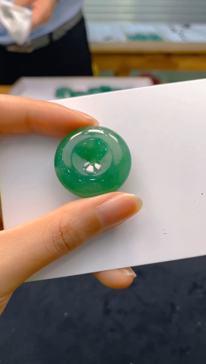 【闪购商品】石英质玉颈饰未镶嵌冰美人非洲翠114