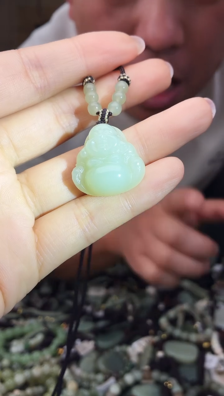 颈饰未镶嵌和田玉多样性发货，拍一发一