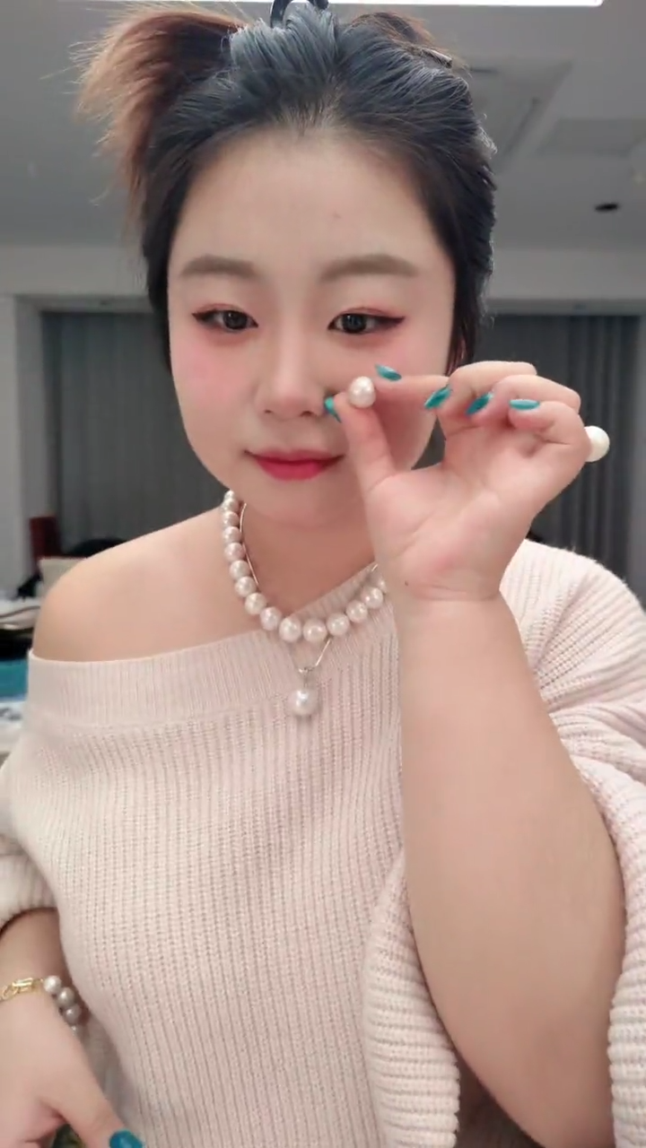 颈饰未镶嵌淡水珍珠1203单珠