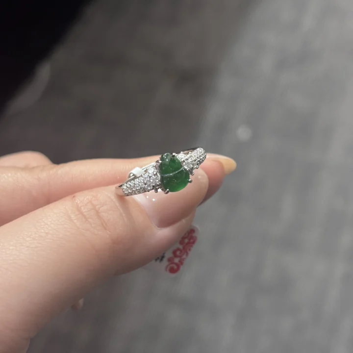 翡翠葫芦戒指-594997