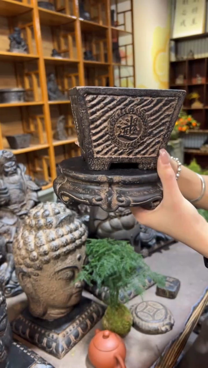 陶土日进斗金+金箍坛底座